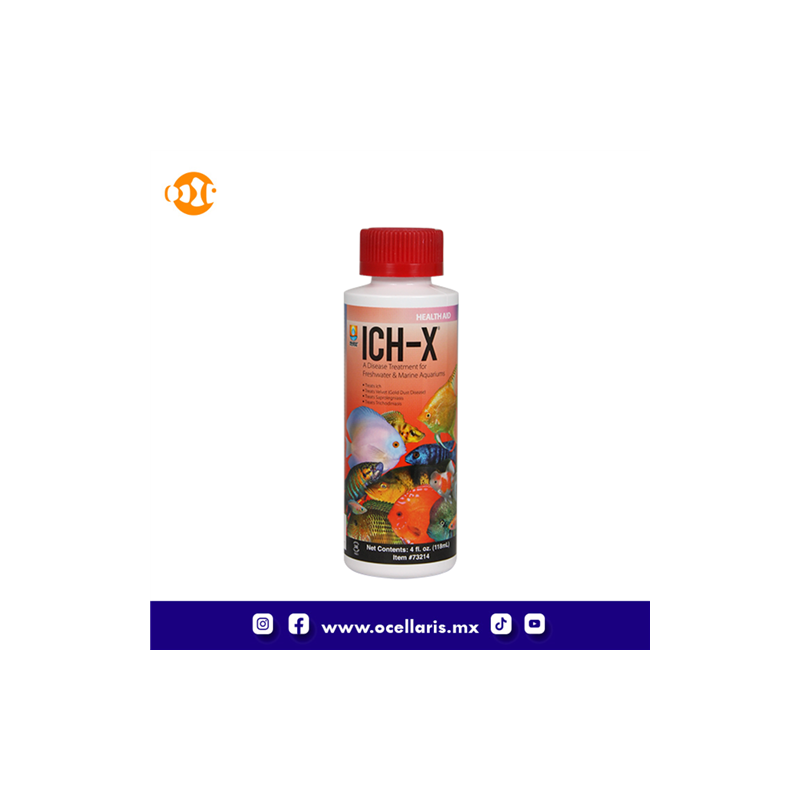 ICH-X  4oz - Tratamiento eficaz para Ich