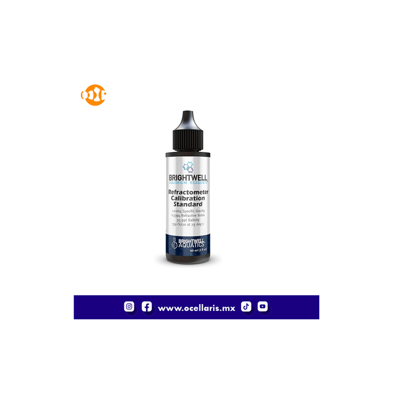 Solución de calibración para Refractómetro e Hidrómetros - 60 ml
