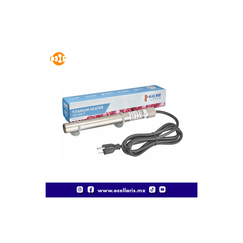 Calentador de titanio - 100 W - Sin Controlador