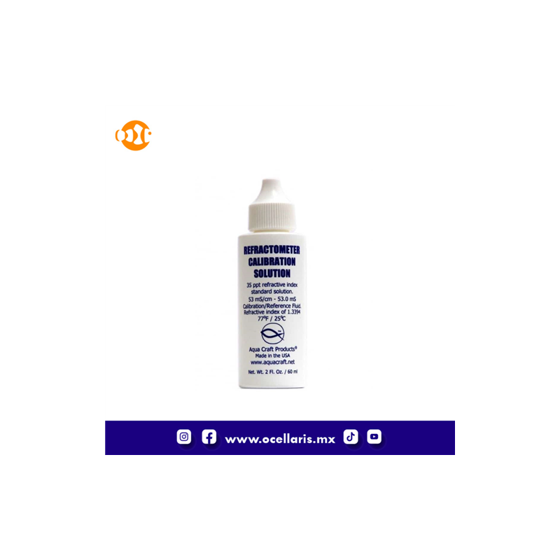 Solución de calibración para Refractómetro - 60 ml