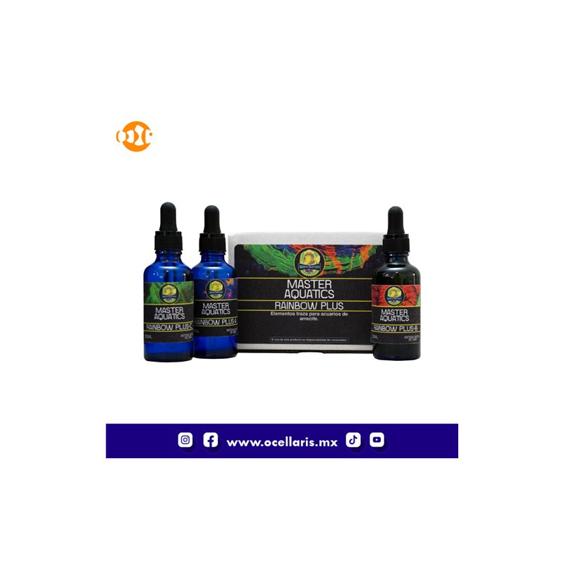 Rainbow Plus - 3 pzas de 50 ml