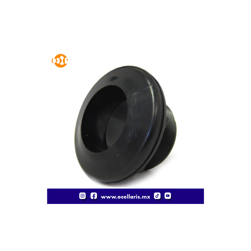 JT Bulkhead 1 1/2 plg - Liso x Liso (Cuerpo Corto)