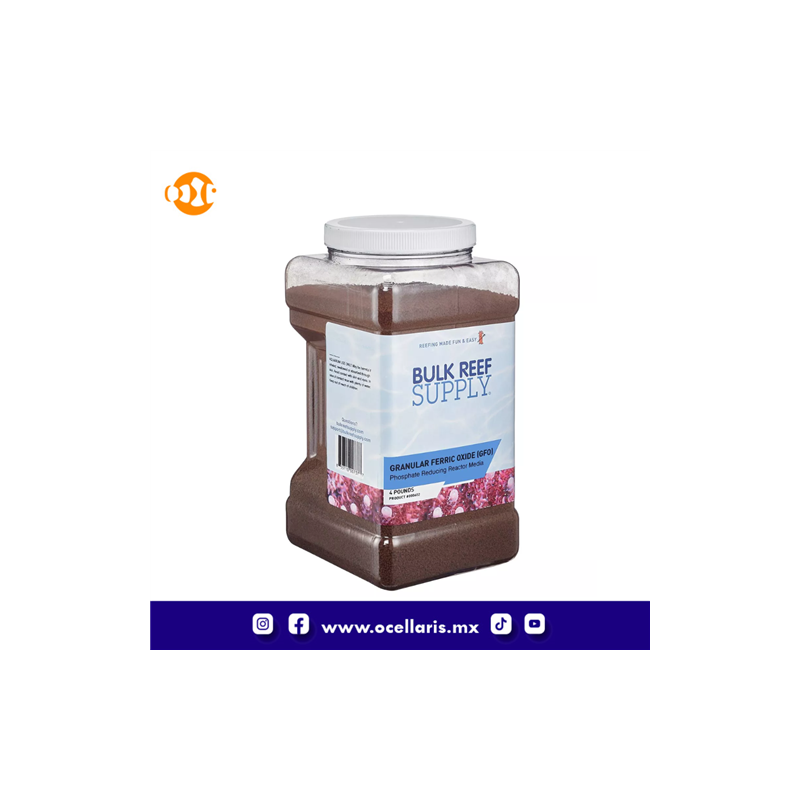 Óxido Férrico Granular GFO - 1 Galon (4 Libras)