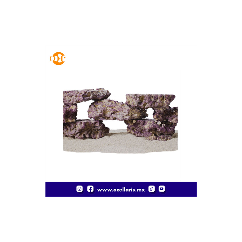 CaribSea Life Rock Shelf (Purple) - 40 Lbs