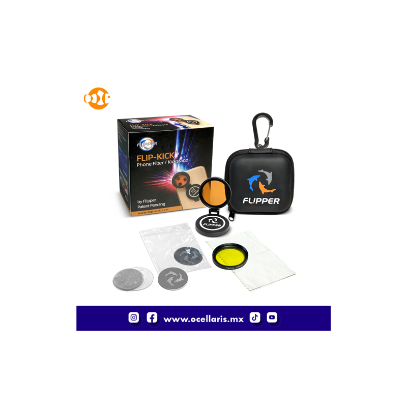 Flipper - Kit de lentes de fotografía y video para Acuario