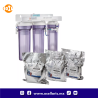 Kit ahorrador de DI triple con resinas y  medidor de TDS