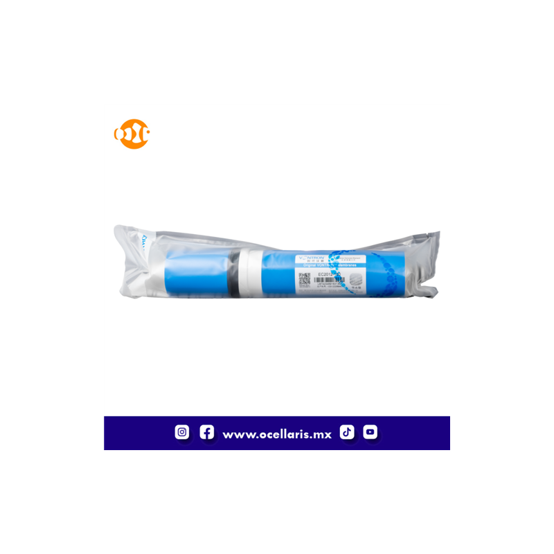 Vontron RO membrana para Osmosis Inversa - 100 Galones