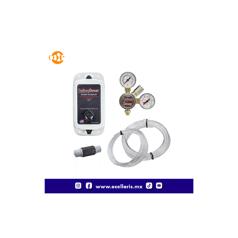 CarbonDoser v2  Regulador Electrónico de  CO2