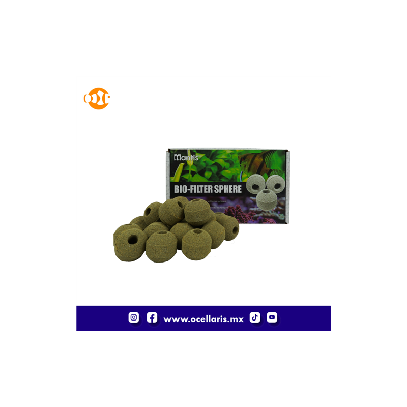 Mantis Bio-Filter Sphere - 2Kg