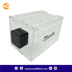 Caja de aclimatación con soporte magnético