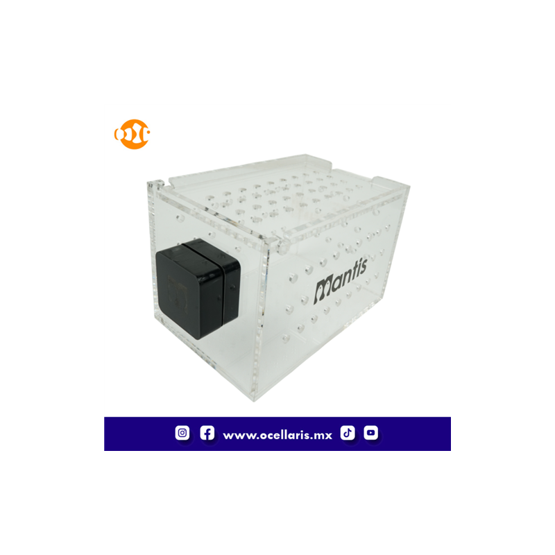 Caja de aclimatación con soporte magnético