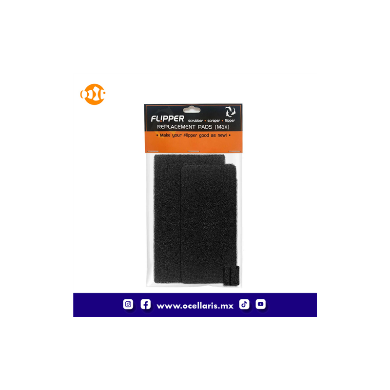 Flipper Max Universal Maintenance Kit - 2x Felt Pads + 1x Scrubber Pad