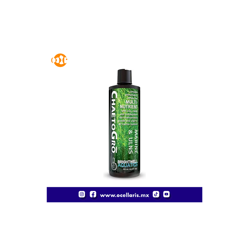 ChaetoGro Fertilizante para Refugio  -  500ml