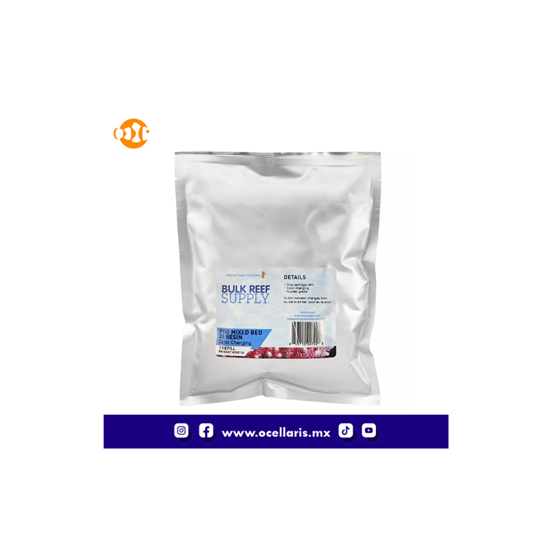 PRO Series Mixed Bed DI Resin (Cambio de color) Part 3 - 1.25 lbs.