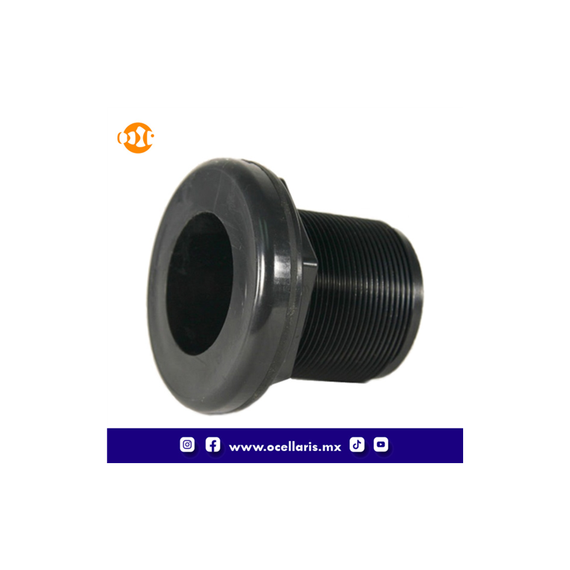 JT Bulkhead 2 plg - Liso x Liso