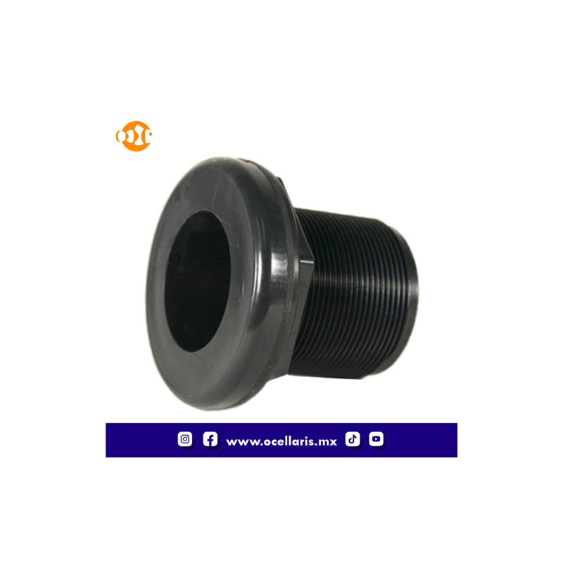JT Bulkhead 3/4 plg - Liso x Liso