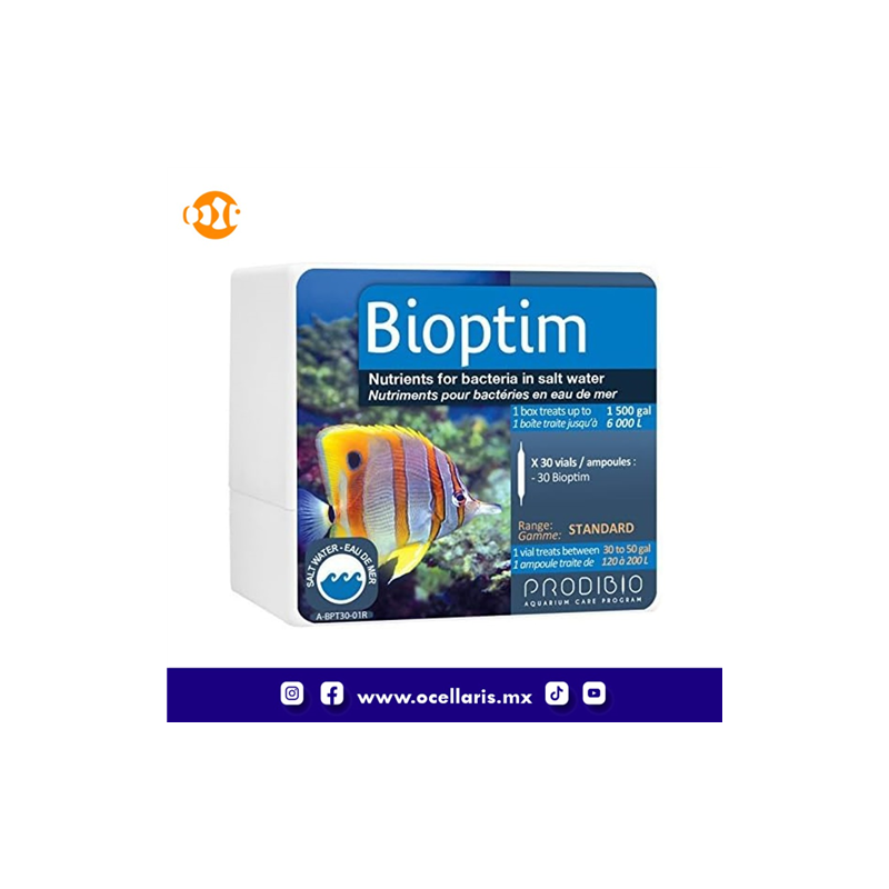 Bioptim - Complemento bacteria - 30 ampolletas