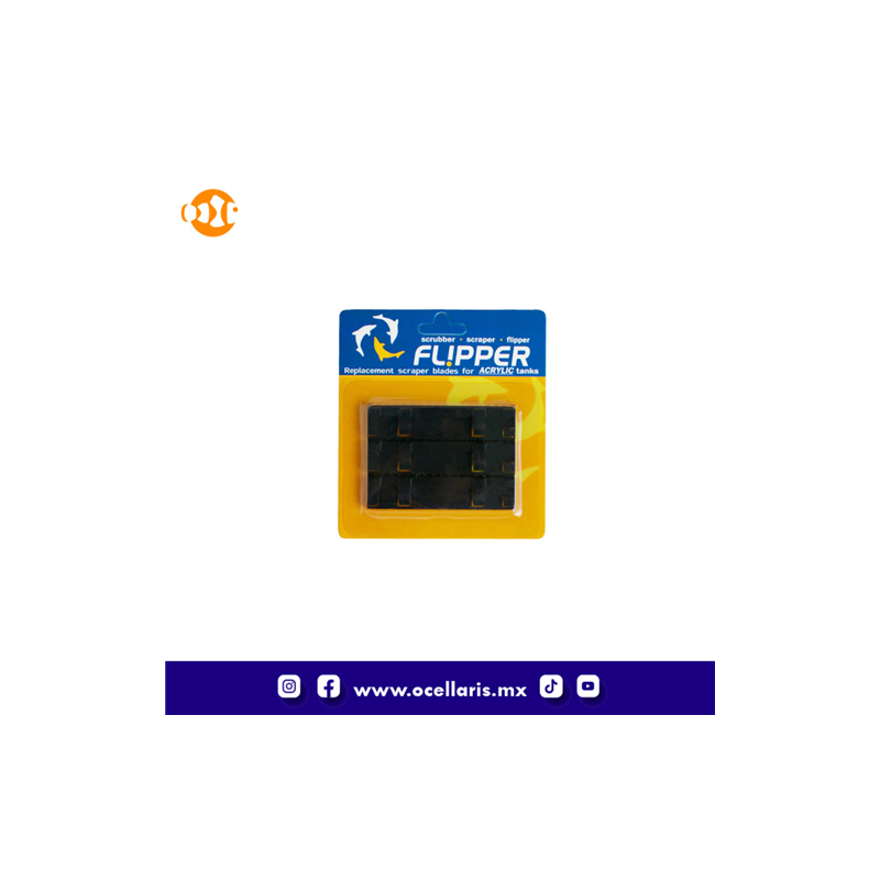 Cuchilla de repuesto de plástico ABS para Flipper Standard