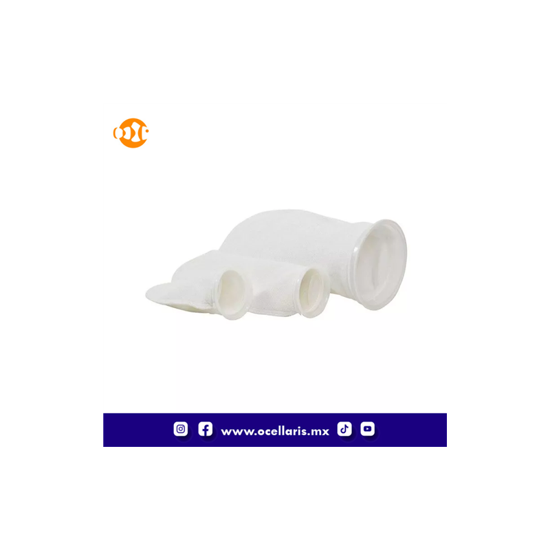 Calcetín De Filtro De Fieltro BRS Con Anillo De Plástico - 4 x 8