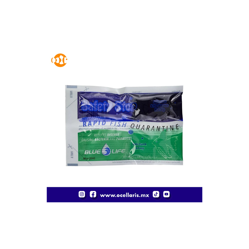 Stafety Stop - Baño rápido de cuarentena para peces