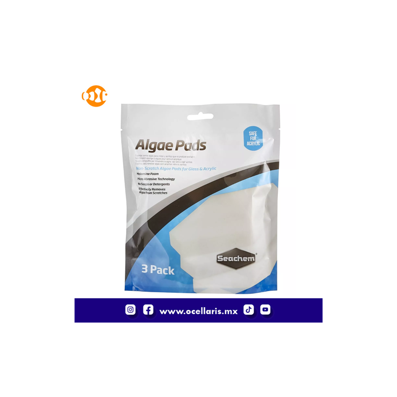 Algae Pads - Esponjas limpiadoras de espuma