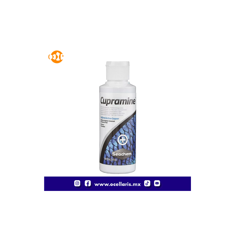 Cupramine - Tratamiento Antiparasitario de Cobre - 100 ml