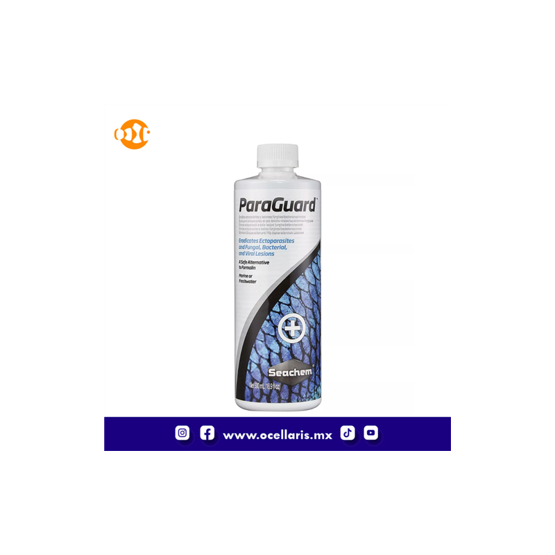 ParaGuard - Tratamiento de parásitos externos en peces - 500 ml