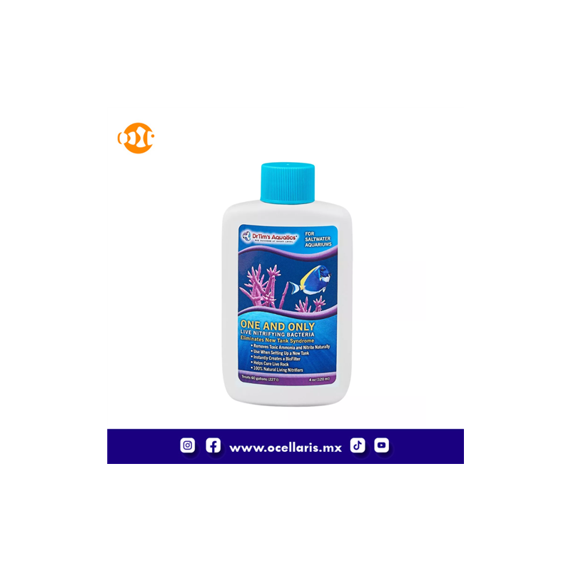 One And Only - Bacterias Nitrificantes Vivas - 4 oz (120ml)