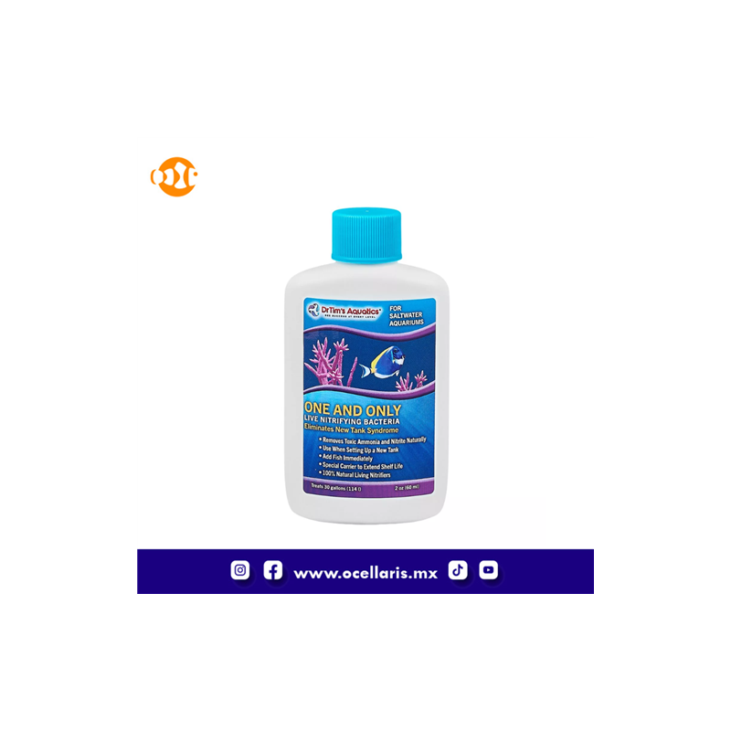 One And Only - Bacterias Nitrificantes Vivas - 2 oz (60ml)