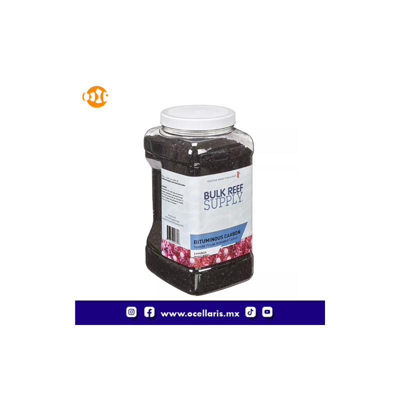 BRS Bituminous Carbon - 128 oz (3 lb) - Carbón Activado