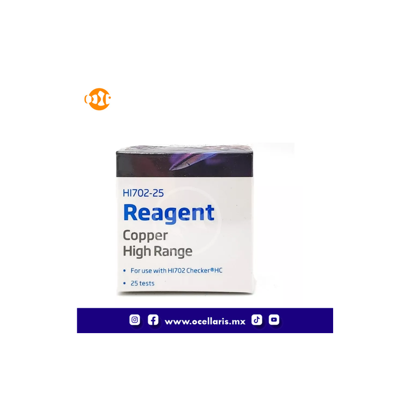 Reactivos de Cobre de Rango Alto HI702-25