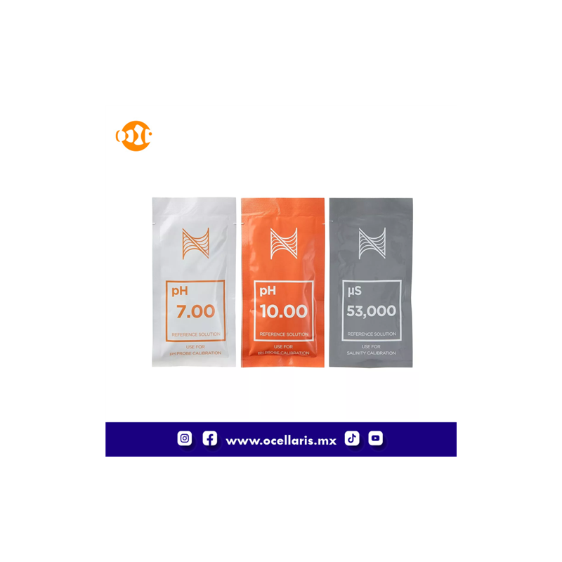 Neptune Systems - Kit de Calibración de Sonda de pH y Salinidad
