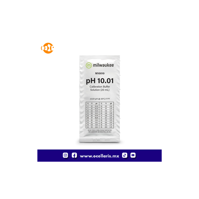 Liquido de Calibracion  pH 10.01