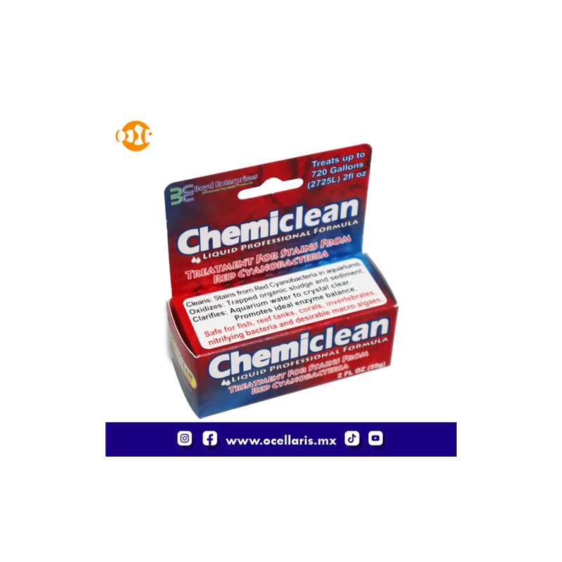 ChemiClean Liquid 2 FL OZ - 59 g - Trata 720 gal