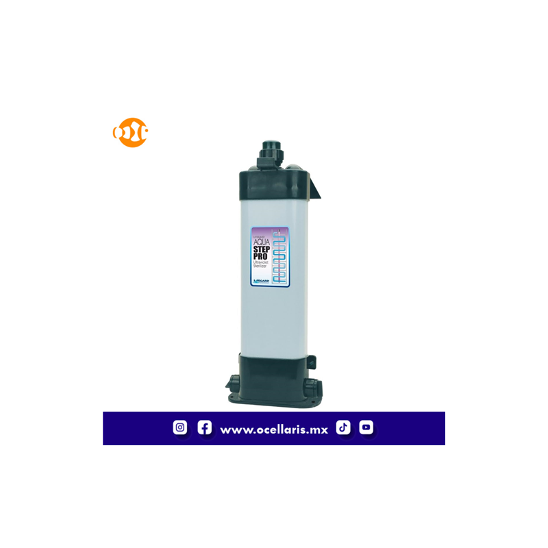Esterilizador UV Aquastep Pro de 25 Watts para 800 Litros
