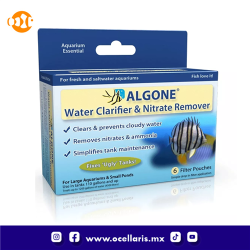 Clarificador de agua para acuarios y removedor de nitratos - 4,500 Lts.