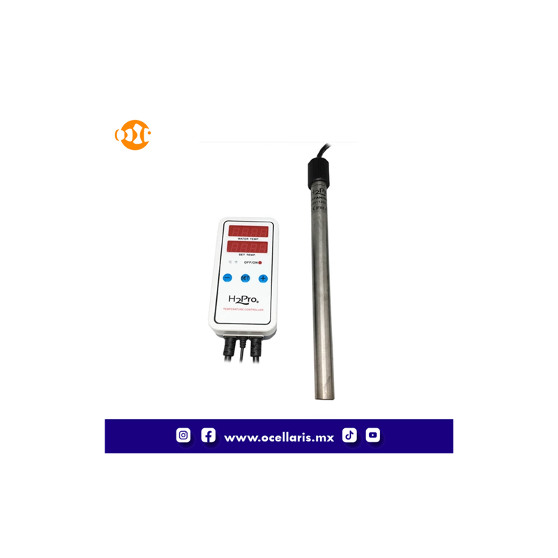Calentador de Titanio 800W con Controlador
