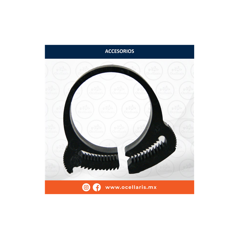 Tuberia  Abrazadera de PVC - 1 Pulg