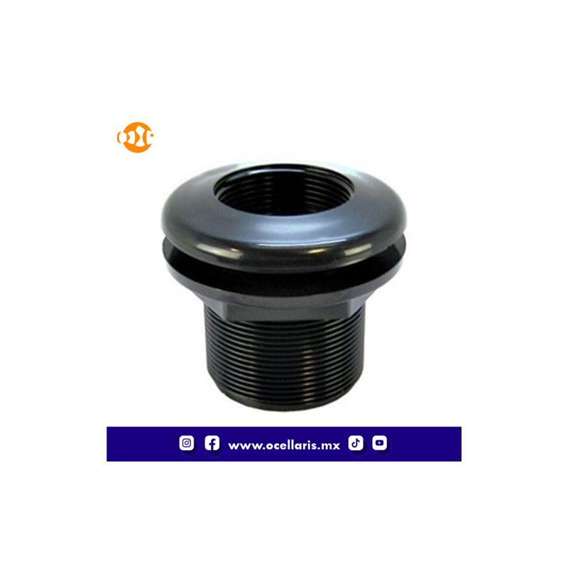 Bulkhead 3/4 plg - roscado x liso