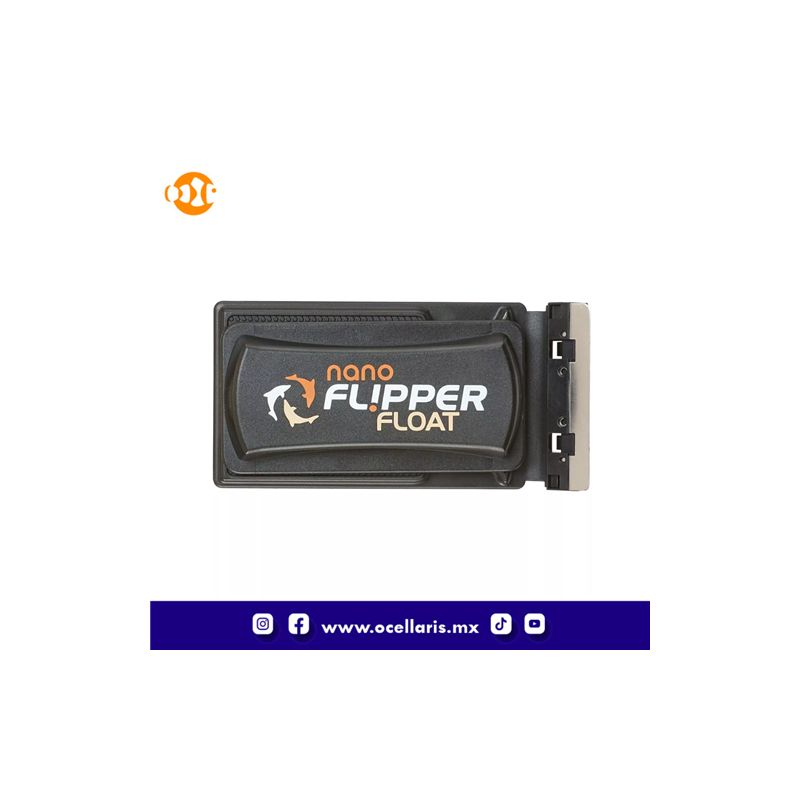 Flipper Nano Float - Limpiador magnético flotante para acuarios 2 en 1