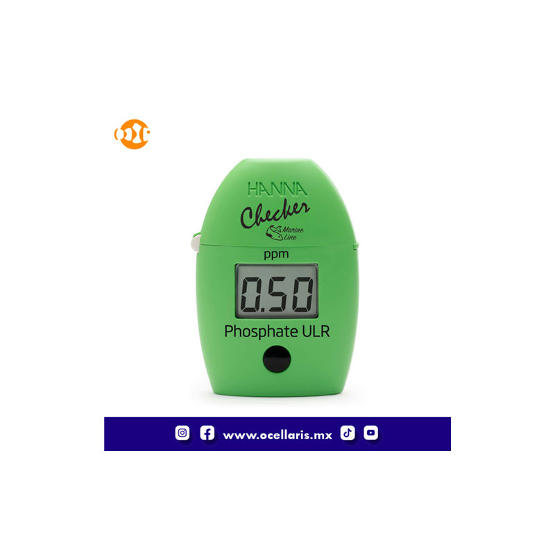 HI774 Hanna Checker - Colorímetro Fosfato Rango Ultra Bajo (ULR)