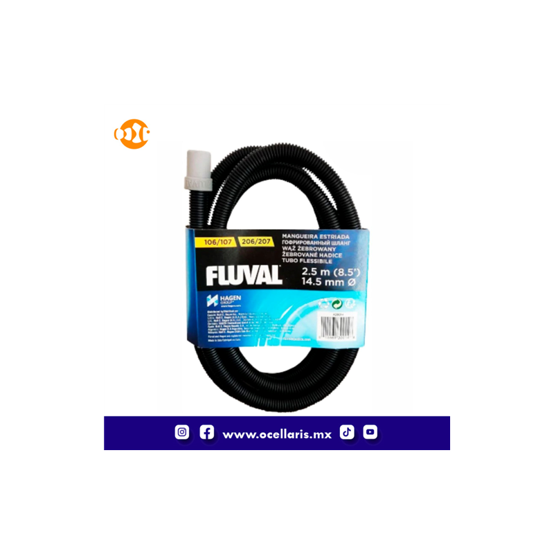Repuesto manguera c/ conectores Fluval
