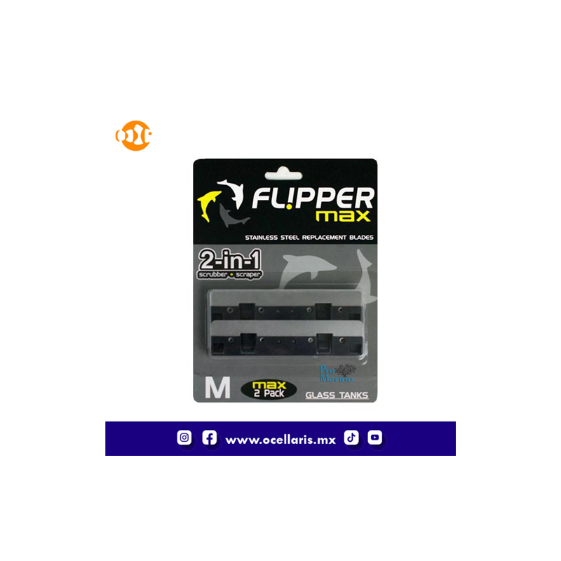 Flipper Navajas Max - 2 piezas