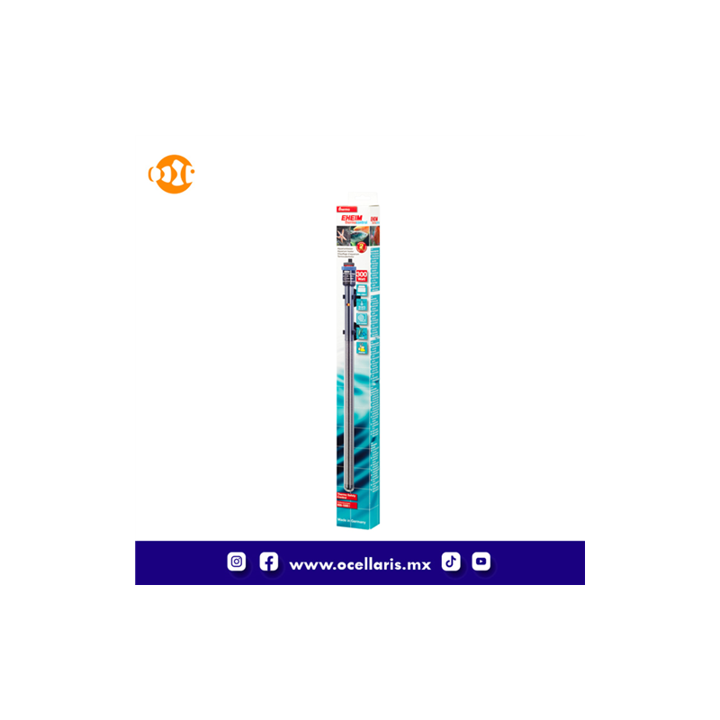 Calentador Eheim JAGER 300w - Para 600 a 1000 Litros