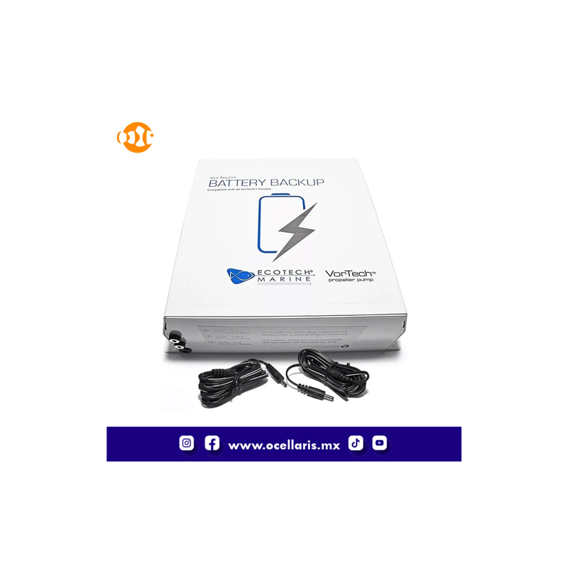 Ecotech Marine VorTech Battery Back-up - Batería de Respaldo