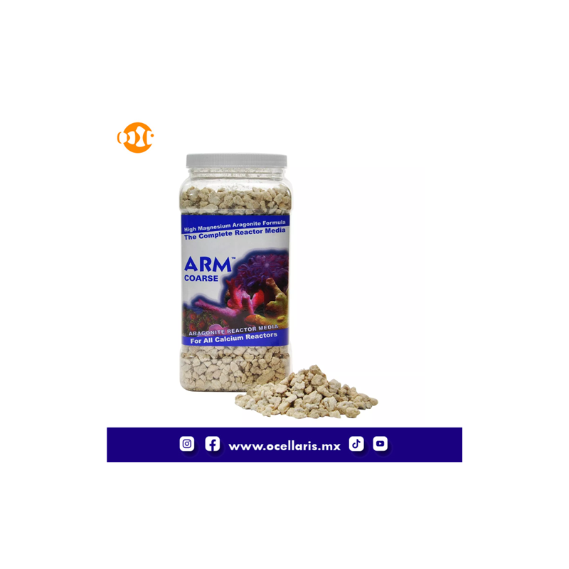 CaribSea Media de reactor ARM - 1 gal - Grueso