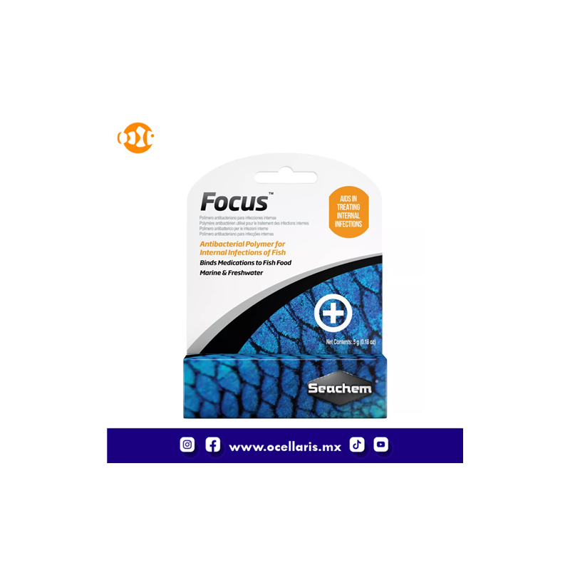 Focus - Infecciones internas de los peces - 5 g