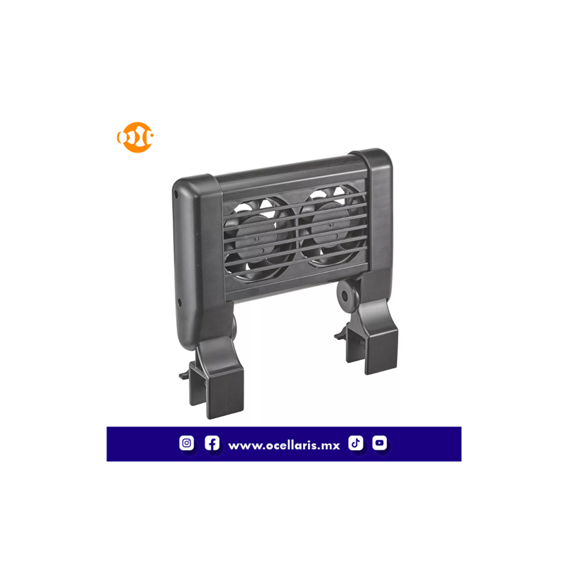 Ventilador Enfriador de Acuario - 2 ventiladores